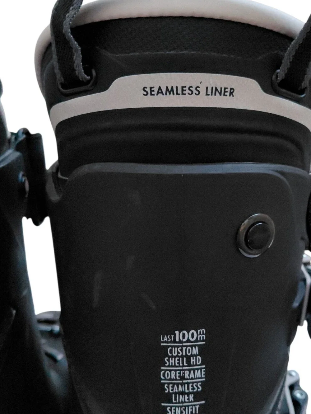 Salomon S/Pro 120 Custom Shell HD Alpine Ski Boots Mondo 27 Black EUC